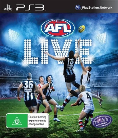 AFL Live PS3 - Gametraders Modbury Heights