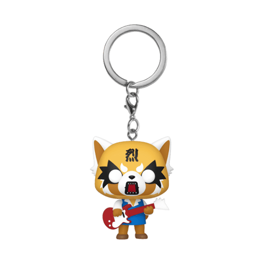 Aggretsuko - Aggretsuko w/Guitar Pop! Vinyl Keychain - Gametraders Modbury Heights