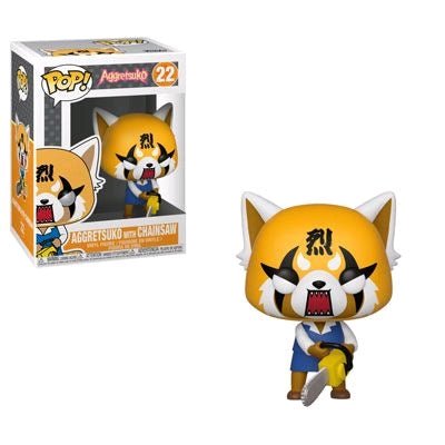 Aggretsuko - Aggretsuko with Chainsaw Pop! Vinyl - Gametraders Modbury Heights