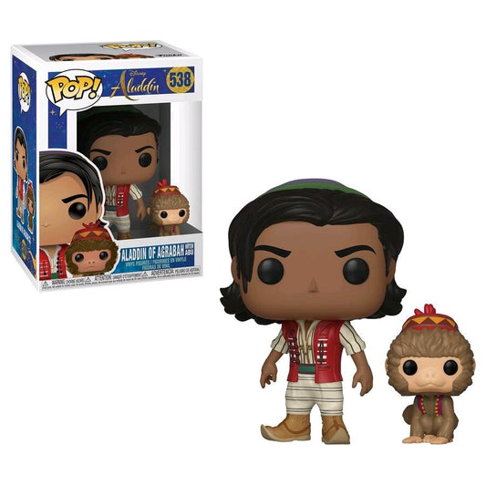 Aladdin (2019) - Aladdin of Agrabahe with Abu Pop! Vinyl - Gametraders Modbury Heights