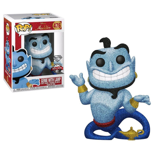 Aladdin - Genie with Lamp Diamond Glitter US Exclusive Pop! Vinyl - Gametraders Modbury Heights