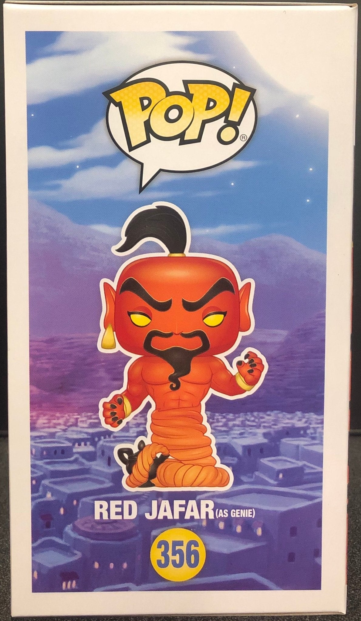 Aladdin Red Jafar (As Genie) Glow Chase Pop! Vinyl - Gametraders Modbury Heights