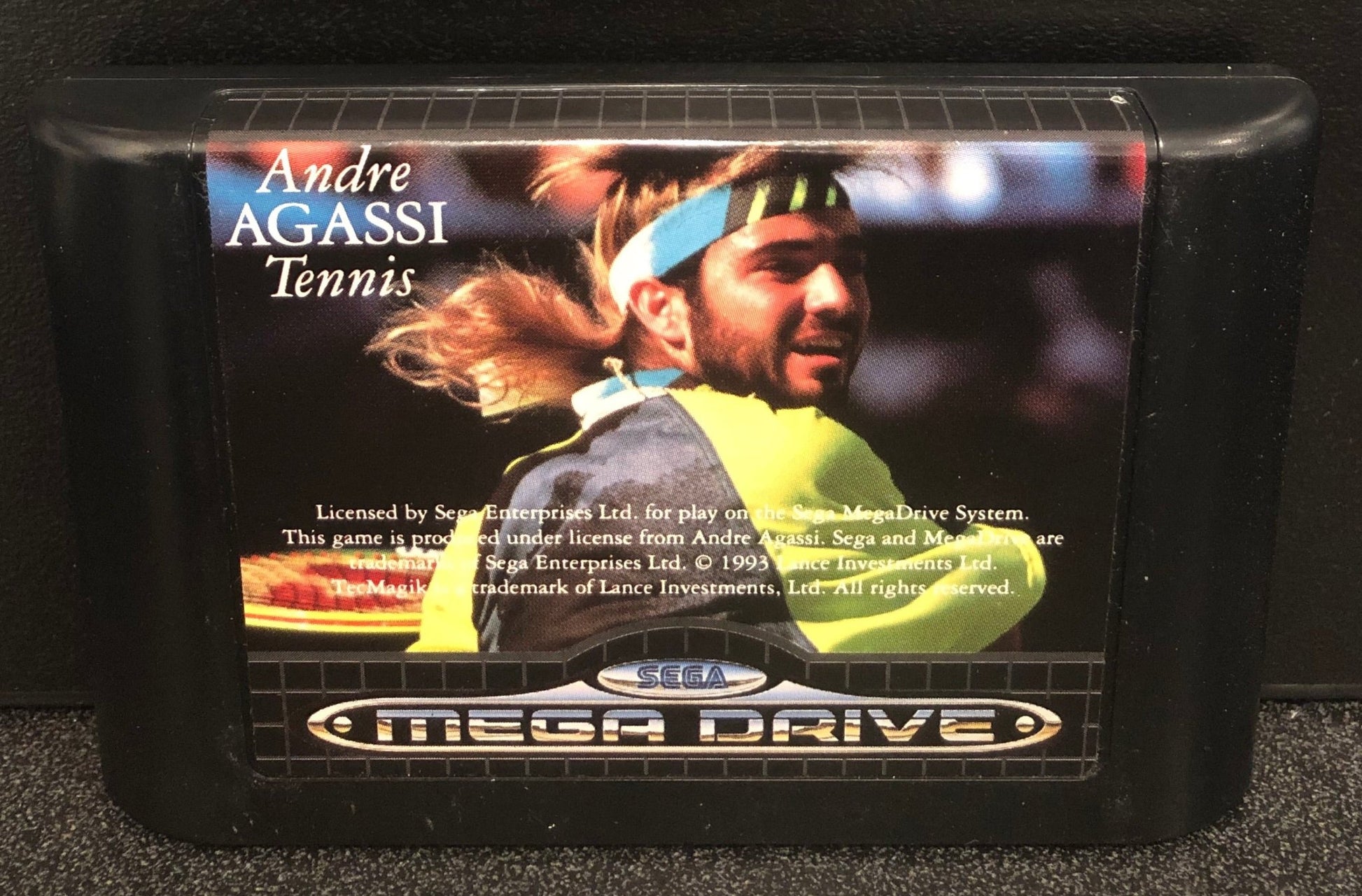 Andre Agassi Tennis Mega Drive - Gametraders Modbury Heights