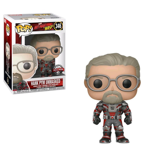 Ant - Man and the Wasp - Hank Pym Unmasked US Exclusive Pop! Vinyl - Gametraders Modbury Heights