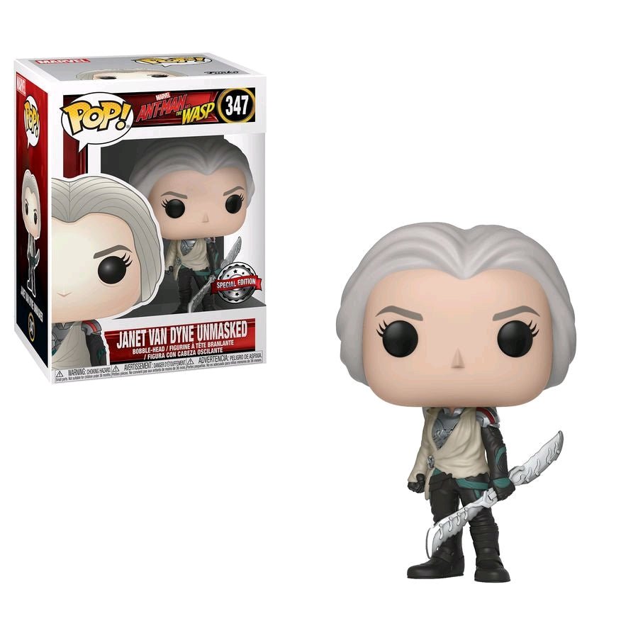 Ant - Man and the Wasp - Janet Van Dyne Unmasked US Exclusive Pop! Vinyl - Gametraders Modbury Heights