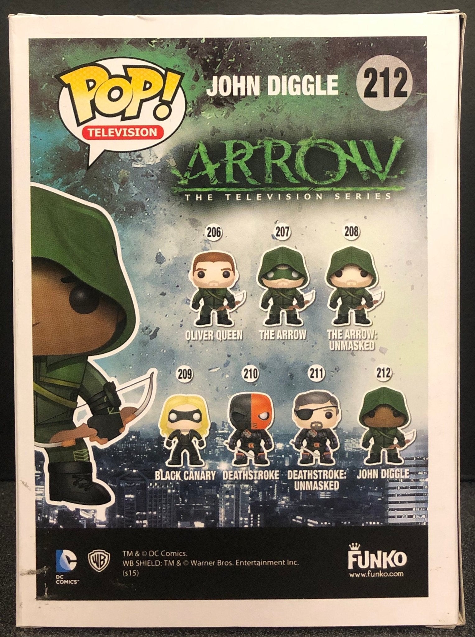 Arrow John Diggle Hooded Pop! Vinyl - Gametraders Modbury Heights