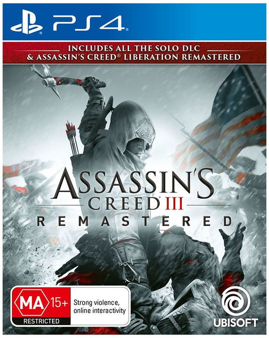 Assassin's Creed 3 Remastered PS4 - Gametraders Modbury Heights