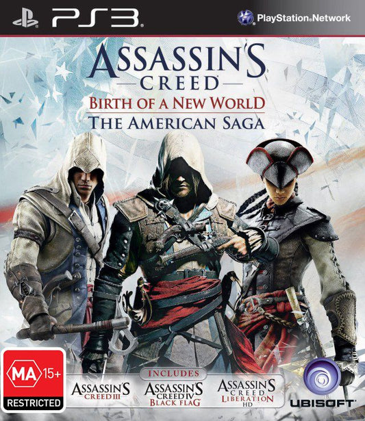 Assassin's Creed Birth Of A New World The American Saga PS3 - Gametraders Modbury Heights