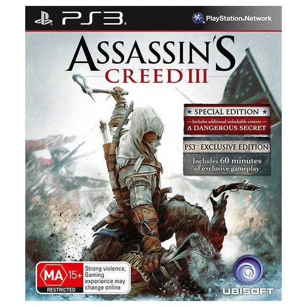 Assassin's Creed III PS3 - Gametraders Modbury Heights