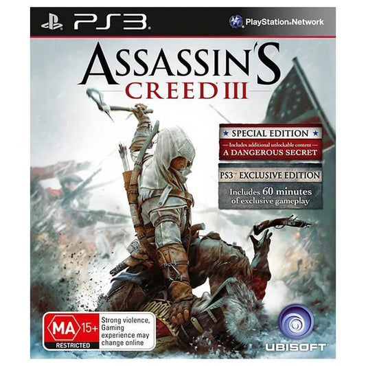 Assassin's Creed III PS3 - Gametraders Modbury Heights
