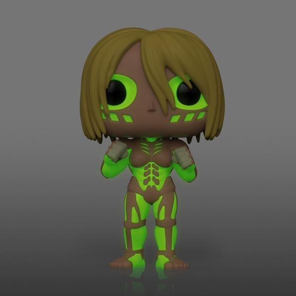 Attack on Titan - Female Titan Glow US Exclusive 6" Pop! Vinyl - Gametraders Modbury Heights