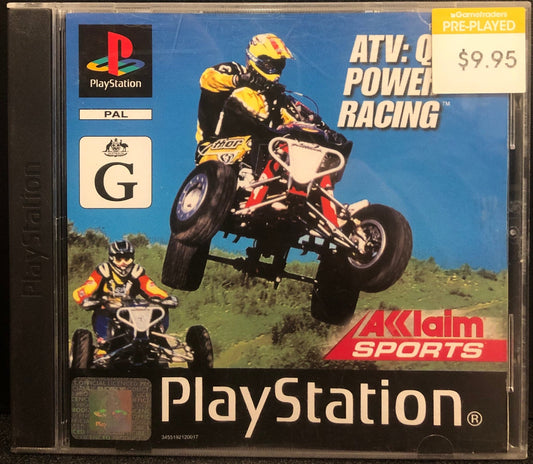 ATV: Quad Power Racing PS1 - Gametraders Modbury Heights