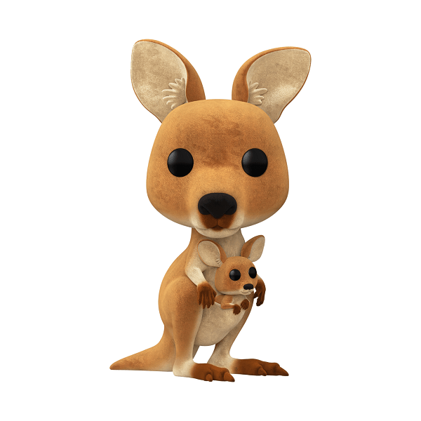 Australian Animals - Kangaroo Flocked Pop! Vinyl - Gametraders Modbury Heights