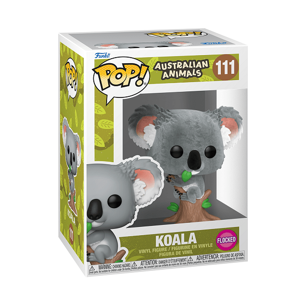 Australian Animals - Koala Flocked Pop! Vinyl - Gametraders Modbury Heights
