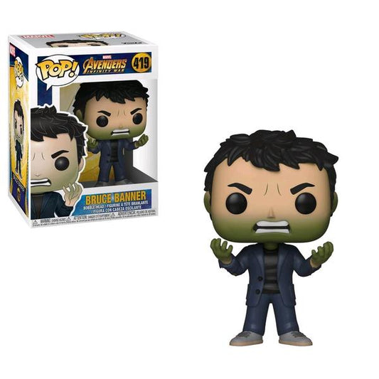 Avengers 3: Infinity War - Bruce Banner with Hulk Head Pop! Vinyl - Gametraders Modbury Heights