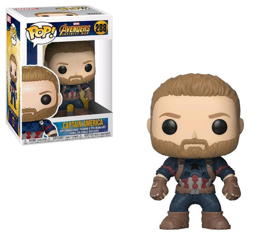 Avengers 3: Infinity War - Captain America Pop! Vinyl - Gametraders Modbury Heights