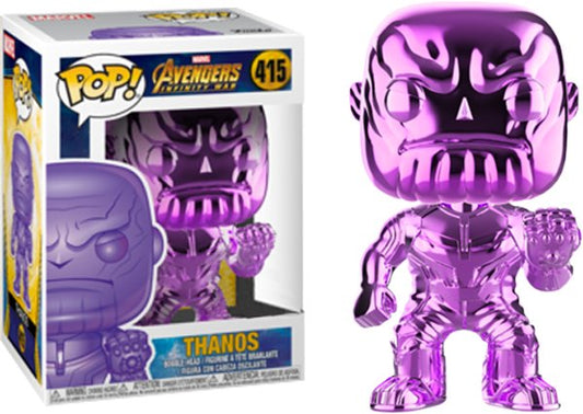 Avengers 3: Infinity War - Thanos Purple Chrome Pop! Vinyl - Gametraders Modbury Heights
