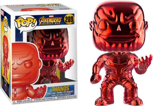 Avengers 3: Infinity War - Thanos Red Chrome Pop! Vinyl - Gametraders Modbury Heights