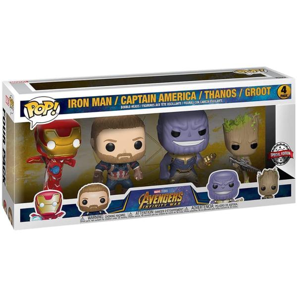 Avengers 3: Infinity War - US Exclusive Pop! Vinyl 4 - pack - Gametraders Modbury Heights