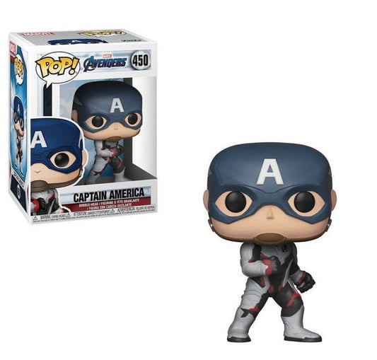 Avengers 4: Endgame - Captain America (Team Suit) Pop! Vinyl - Gametraders Modbury Heights