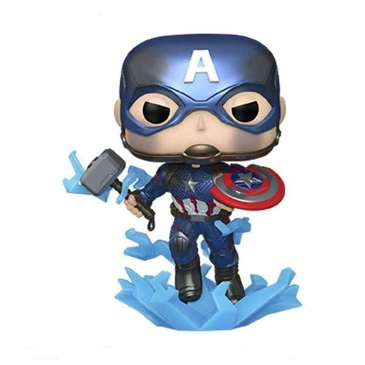 Avengers 4: Endgame - Captain America US Exclusive Metallic Glow Pop! Vinyl - Gametraders Modbury Heights