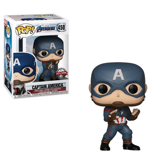 Avengers 4: Endgame - Captain America US Exclusive Pop! Vinyl - Gametraders Modbury Heights