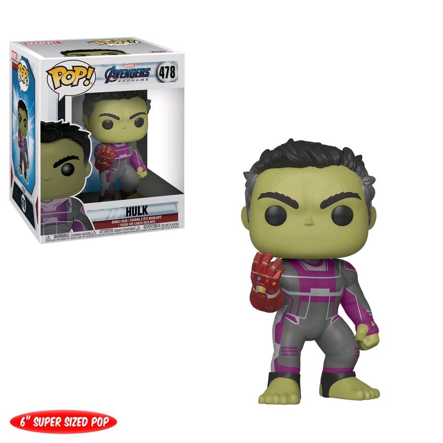Avengers 4: Endgame - Hulk with Gauntlet 6" Pop! Vinyl - Gametraders Modbury Heights