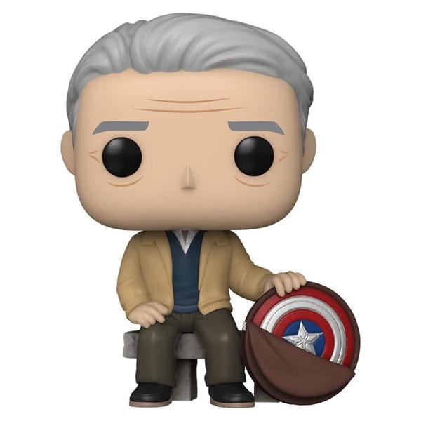 Avengers 4: Endgame - Old Man Steve Year of the Shield 80th Anniversary US Exc Pop! Vinyl - Gametraders Modbury Heights