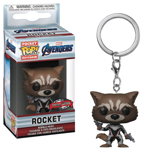 Avengers 4: Endgame - Rocket US Exclusive Pocket Pop! Vinyl Keychain - Gametraders Modbury Heights