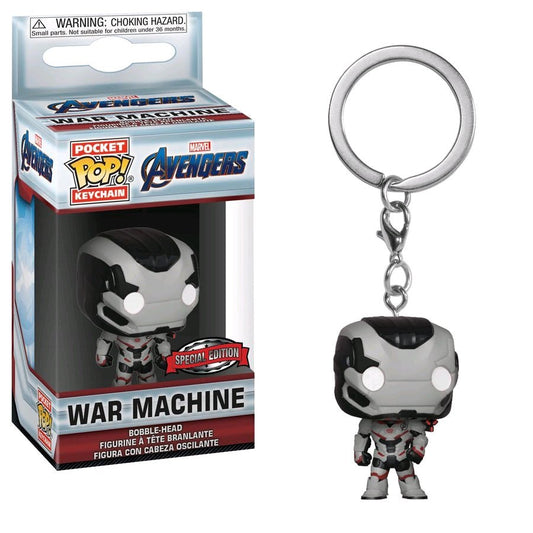 Avengers 4: Endgame - War Machine US Exclusive Pocket Pop! Vinyl Keychain - Gametraders Modbury Heights