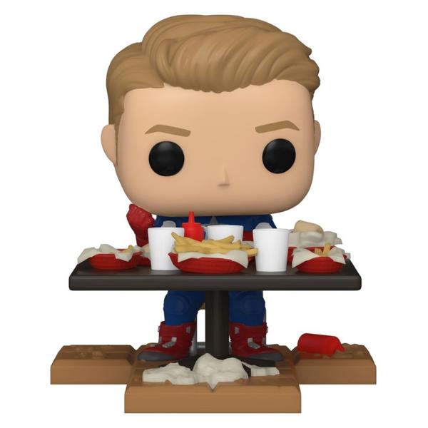 Avengers Movie - Captain America Shawarma US Exclusive Pop! Vinyl Deluxe - Gametraders Modbury Heights
