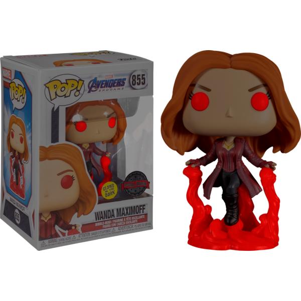 Avengers - Wanda Maximoff Floating Glow US Exclusive Pop! Vinyl - Gametraders Modbury Heights