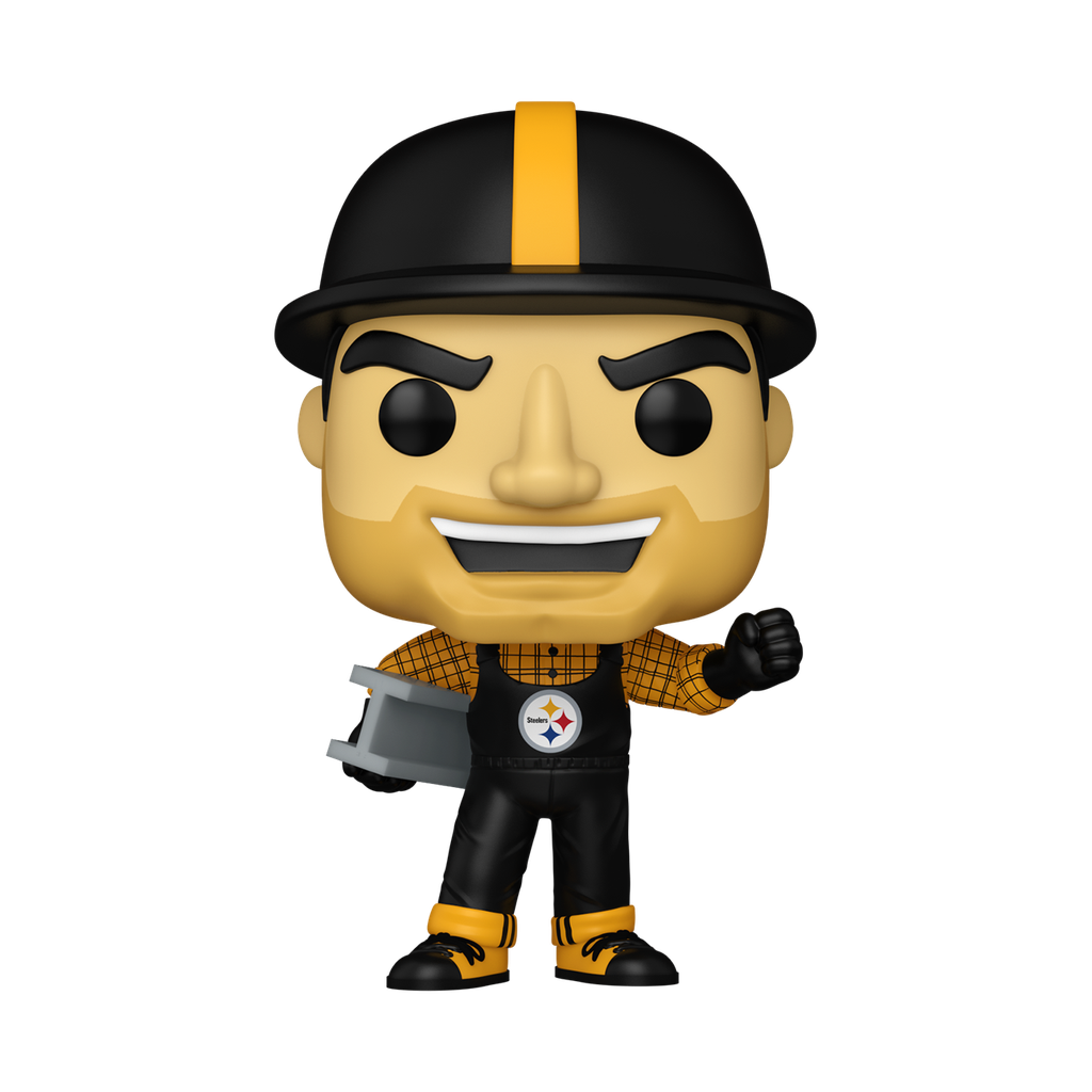*Pre-order* NFL: Mascots - Pittsburg Steelers Steely McBeam Pop! Vinyl (ETA August)