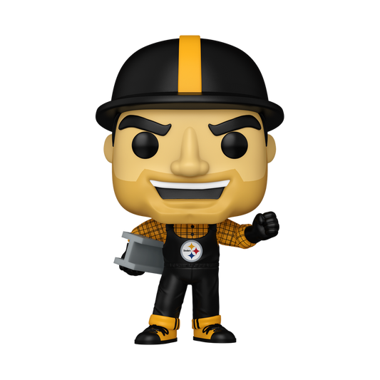 *Pre-order* NFL: Mascots - Pittsburg Steelers Steely McBeam Pop! Vinyl (ETA August)
