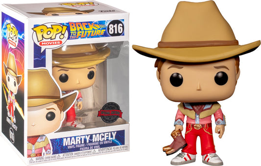 Back to the Future - Marty McFly Cowboy US Exclusive Pop! Vinyl - Gametraders Modbury Heights