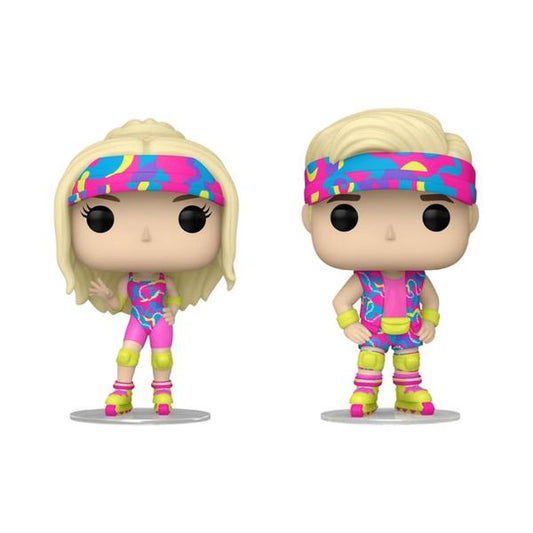 Barbie: Movie (2023) - Rollerskating Barbie & Ken US Exclusive Pop! Vinyl 2 - Pack - Gametraders Modbury Heights