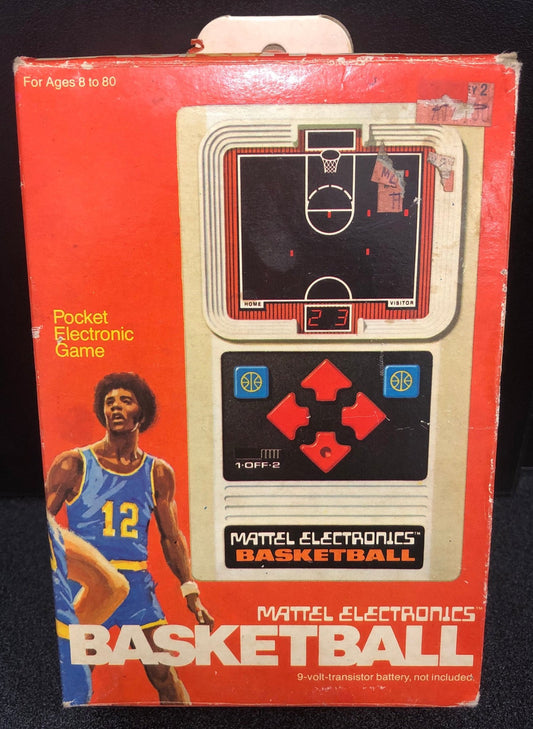 Basketball Mattel Electronics Handheld Game 1980 - Gametraders Modbury Heights