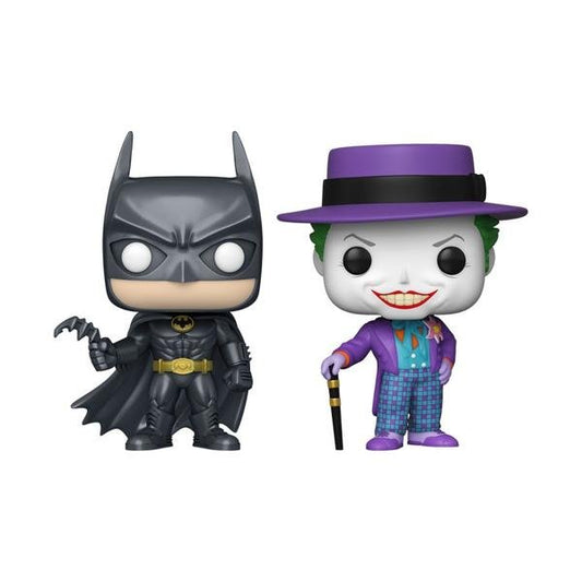 Batman (1989) - Batman & The Joker Metallic US Exclusive Pop! Vinyl 2 - pack - Gametraders Modbury Heights