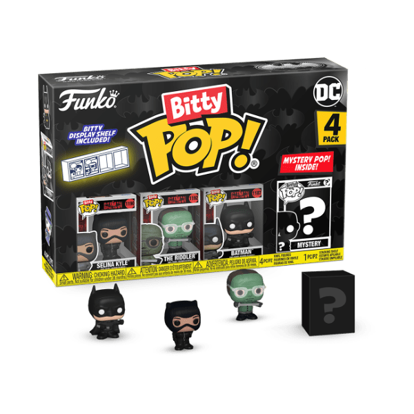 Batman: 85th Anniv. - Catwoman Bitty Pop! Vinyl 4PK - Gametraders Modbury Heights