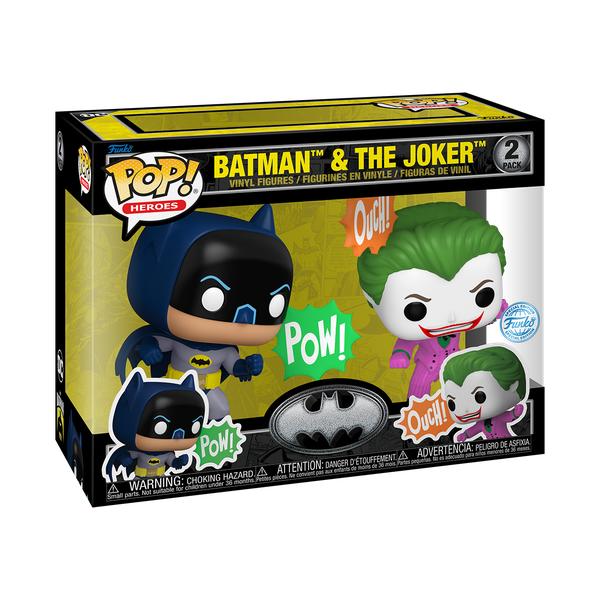 Batman: 85th - Batman & Joker (1966) Pop! Vinyl 2 - Pack - Gametraders Modbury Heights