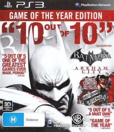 Batman Arkham City GOTY PS3 - Gametraders Modbury Heights