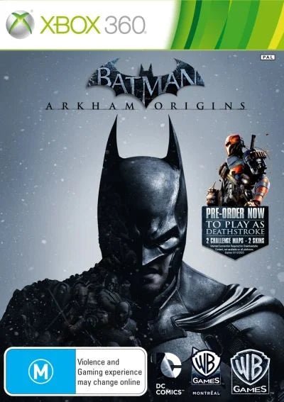 Batman Arkham Origins X360 - Gametraders Modbury Heights