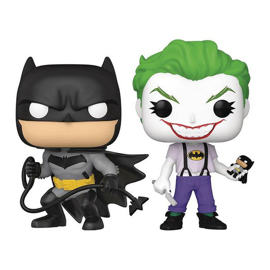 Batman - Batman & Joker (White Knight) US Exclusive Pop! Vinyl 2 - Pack - Gametraders Modbury Heights