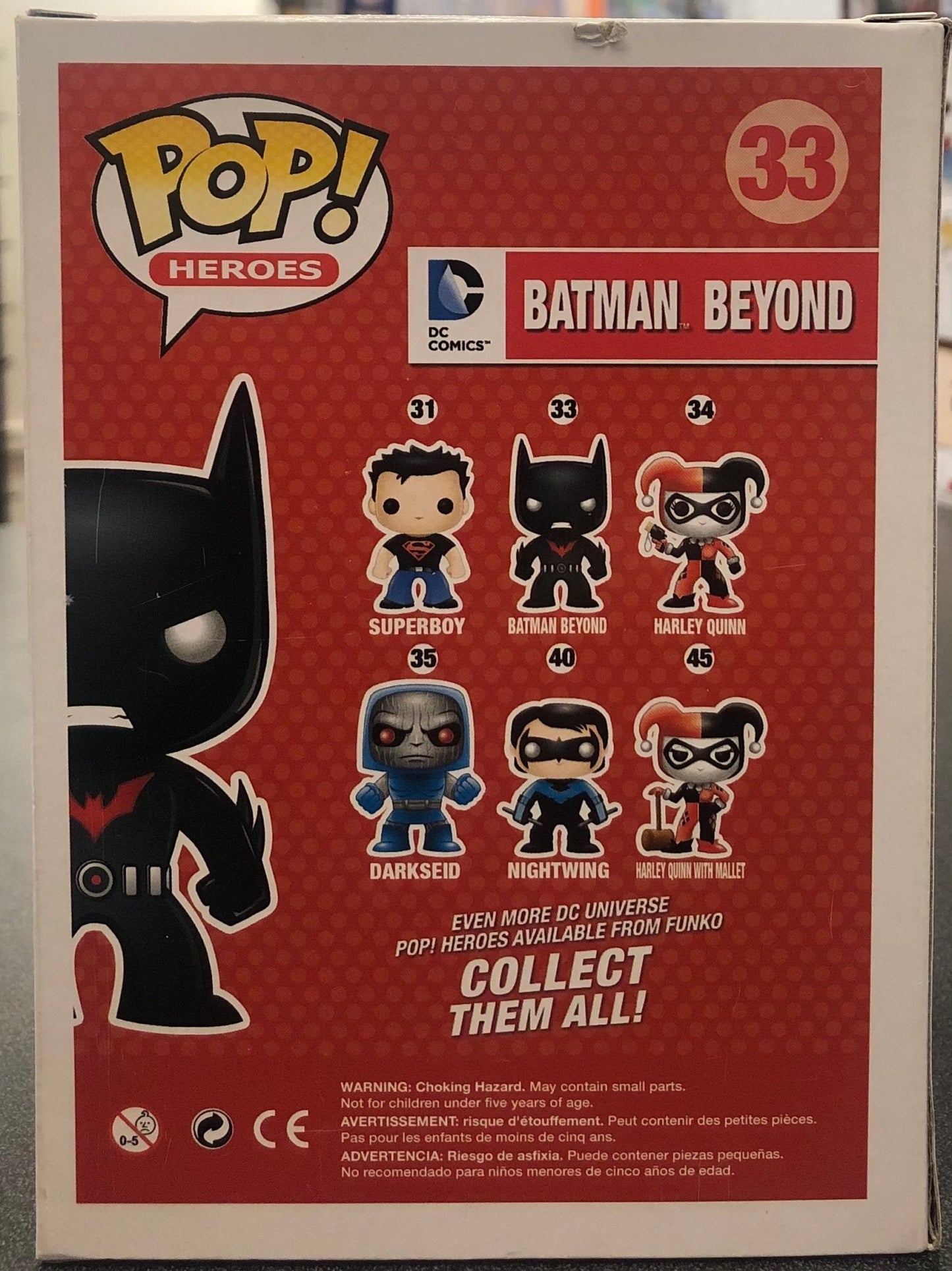 Batman Beyond Pop! Vinyl - Gametraders Modbury Heights