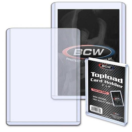 BCW Thick Card Topload Holder - 360 PT. - Gametraders Modbury Heights