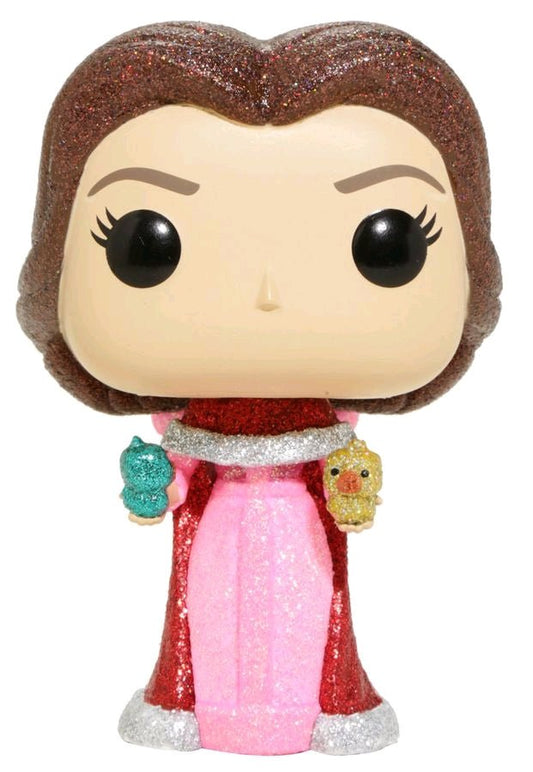 Beauty and the Beast - Belle with Birds Diamond Glitter US Exclusive Pop! Vinyl - Gametraders Modbury Heights