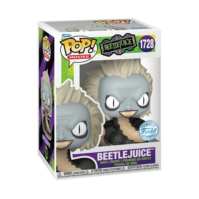 Beetlejuice - Beetlejuice (Rattlesnake) Exclusive Pop! Vinyl - Gametraders Modbury Heights