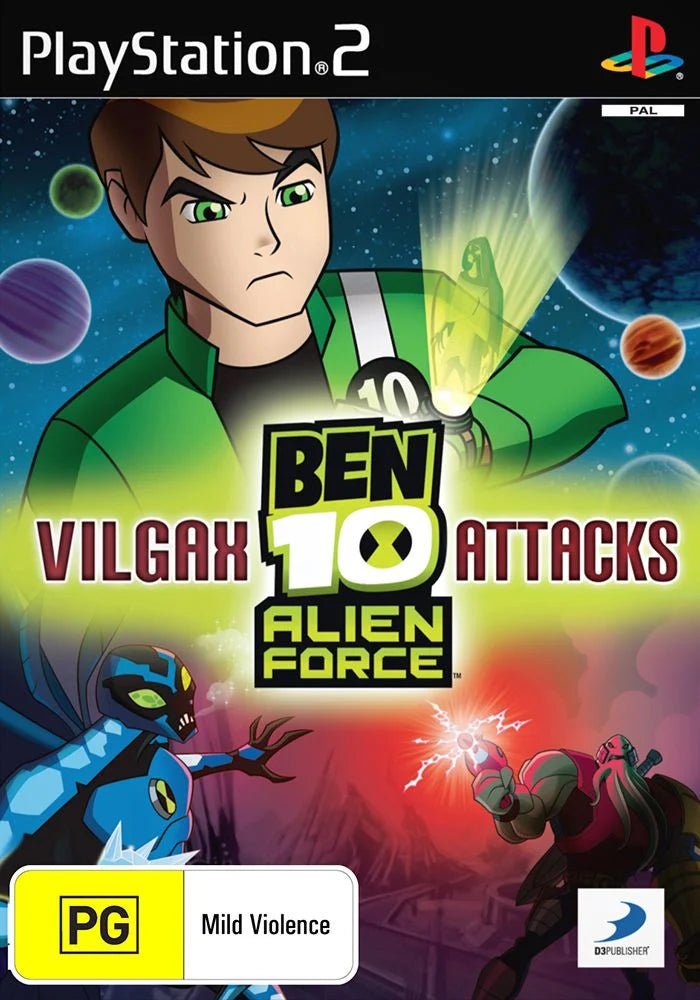 Ben 10 Alien Force: Vilgax Attacks PS2 - Gametraders Modbury Heights