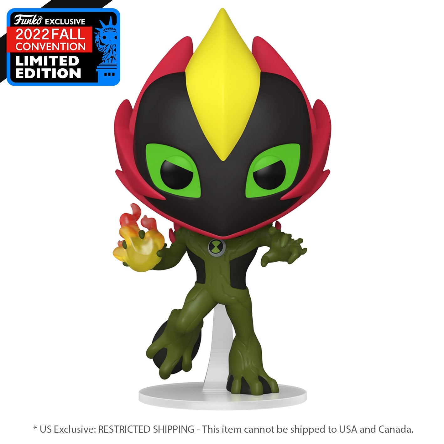 Ben 10 - Swampfire Pop! Vinyl NY22 - Gametraders Modbury Heights