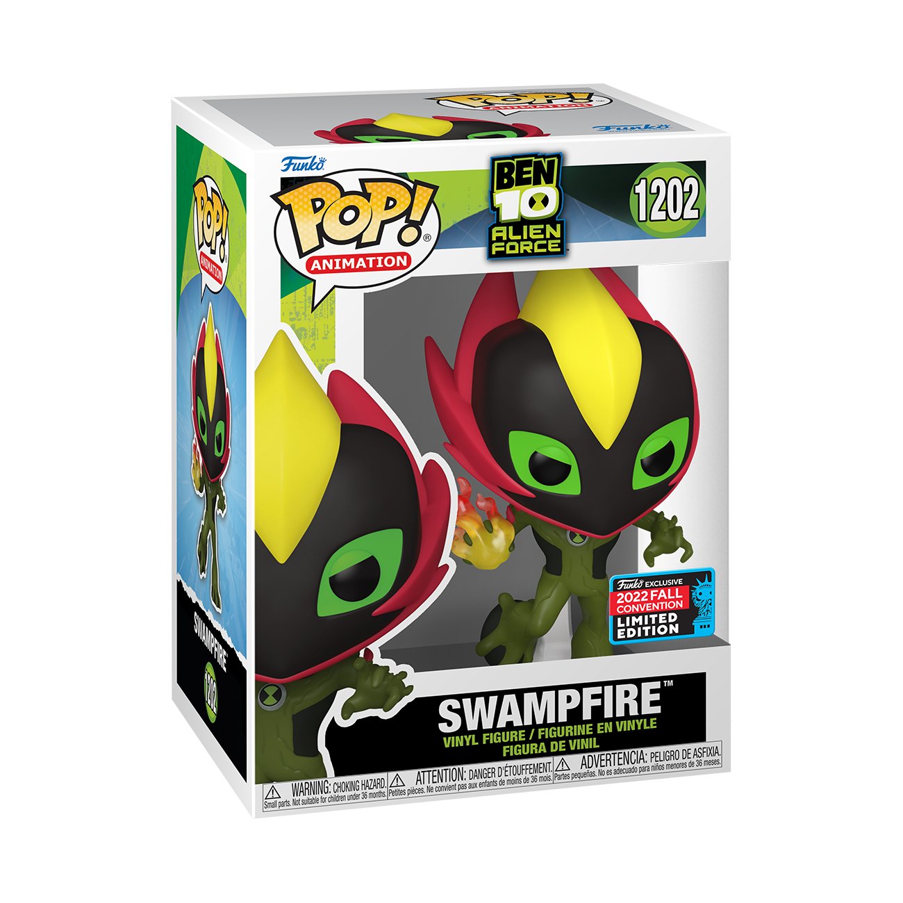 Ben 10 - Swampfire Pop! Vinyl NY22 - Gametraders Modbury Heights